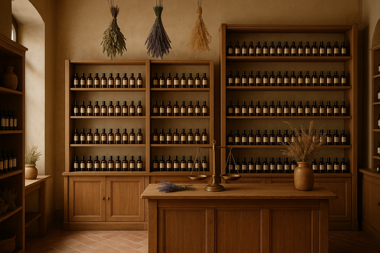 Boutique d'huiles essentielles